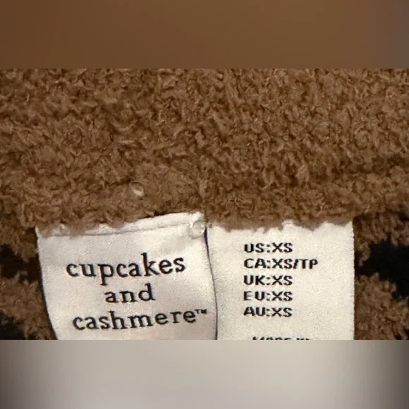 ✨NWT✨Cupcakes & Cashmere:Tank Top & Shorts Pajama Set-Size XS(ptp approx 16.5in) - Picture 8 of 14